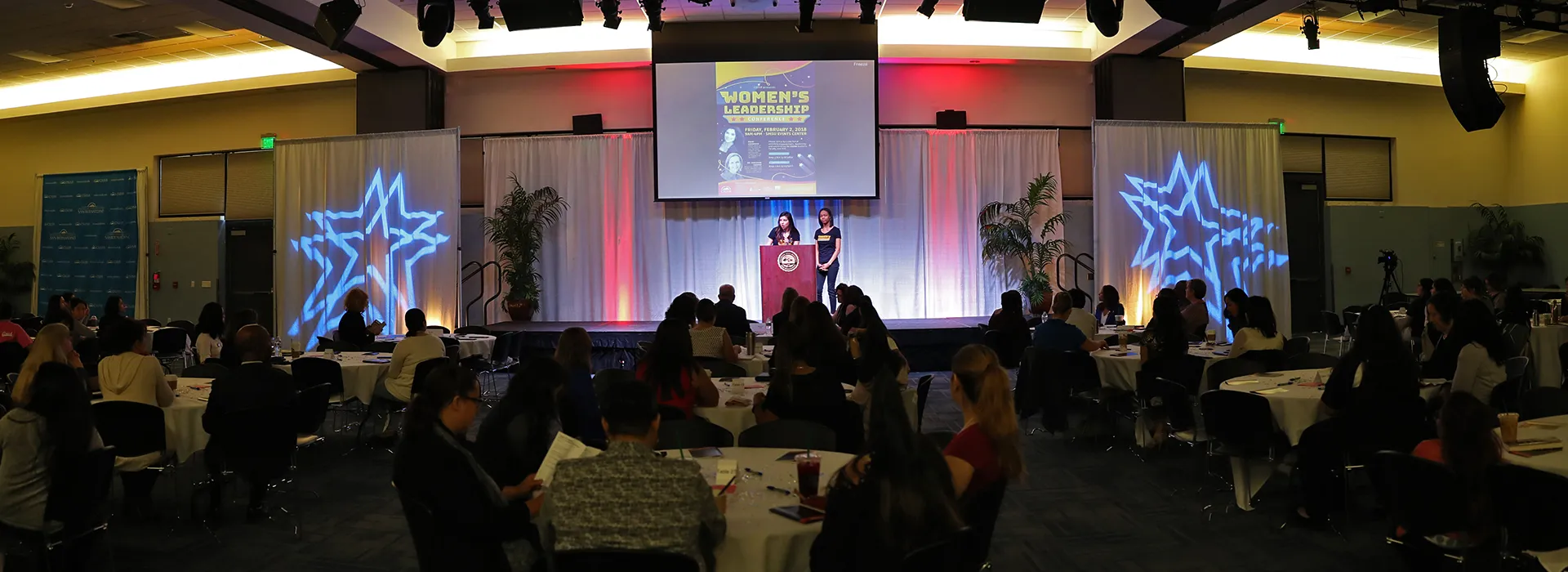 women made up the Women’s Leadership Conference at Cal State San Bernardino on Feb. 2