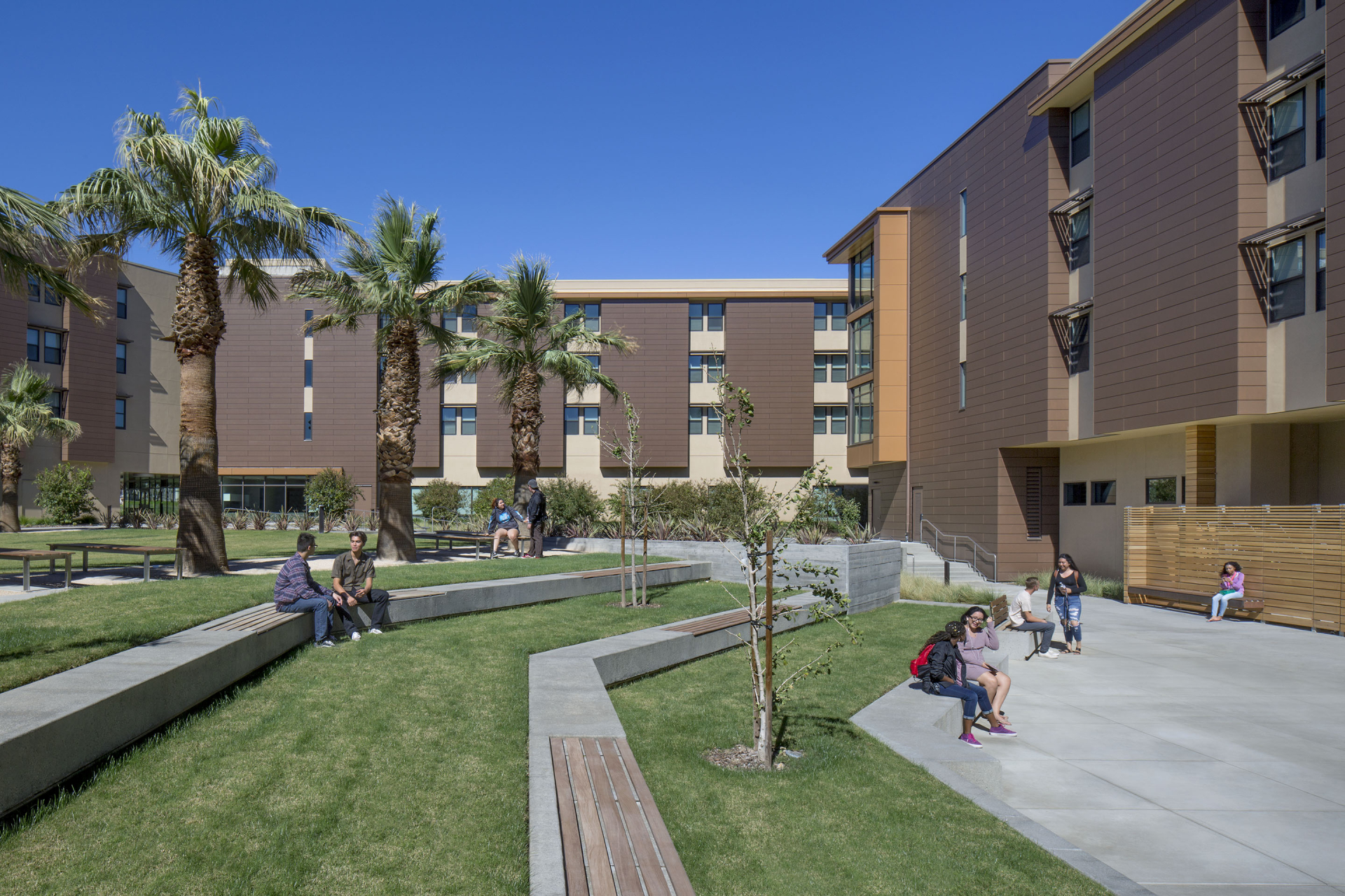 Coyote Village Courtyard